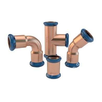 Copper Press Fit Fittings - M Profile