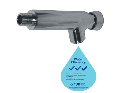 Pressmatic BIB Tap Delay Action Watersaving