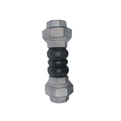 Twin Sphere Union Rubber Expansion Joint