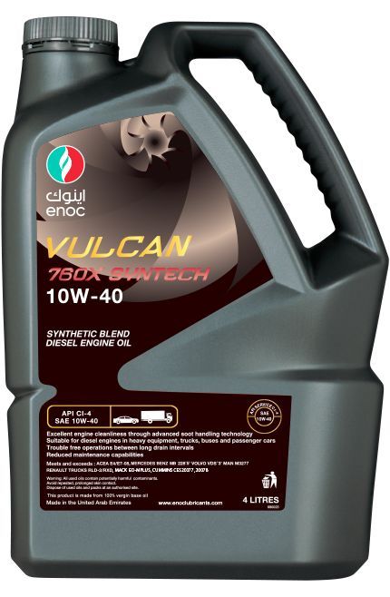 ENOC Vulcan 760 SYNTECH SAE 10W-40