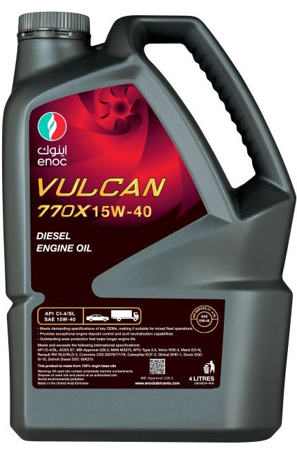 ENOC Vulcan 770X SAE 15W-40