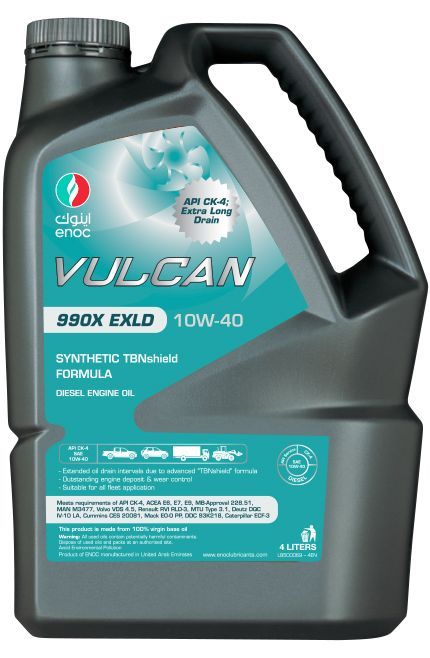 ENOC Vulcan 990X EXLD SAE 10W-40