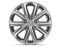 Honda Part No.: 08W17-T0A-100 17 Inch 10 Spoke Alloy Wheel