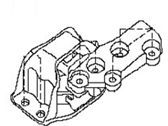 Nissan Part No.:11210-ET01D INSULATOR - ENGINE MOUNTING, FRONT