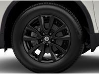 Nissan Part No.: T99W1-6FL2B Valve Stem Caps - Exclusive Midnight Black 17 Alloy Wheel (includes center Caps)