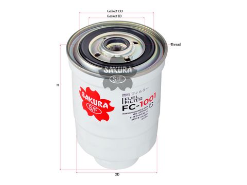 OSK Fuel Filter Sakura #FC-1001