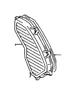 Toyota COVER, TIMING BELT, NO. 1 Part Number: 1132117040