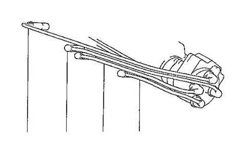 Toyota Spark Plug Wire Set Part Number: 9091922329