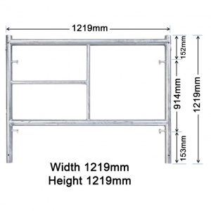 1219MM X 1219MM LADDER FRAME