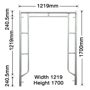 1700MM X 1219MM VERTICAL FRAME