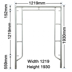 1930MM X 1219MM VERTICAL FRAME