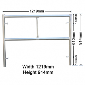 914MM X 1219MM ADJUSTING FRAME