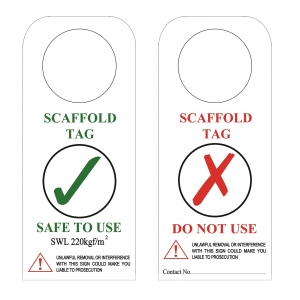 SCAFFOLD TAG