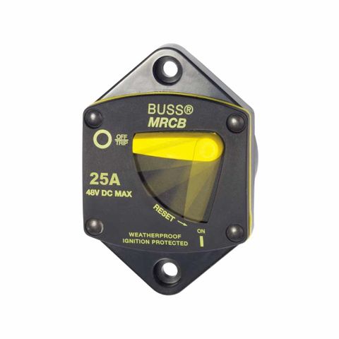 Blue Sea Systems Breaker Thermal 187 Panel Mount 25A