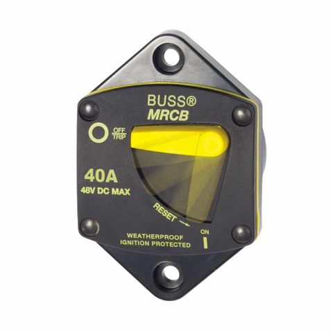 Blue Sea Systems Breaker Thermal 187 Panel Mount 40A