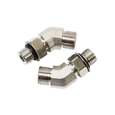 Dometic Kit Fitting ORB-5 45 Deg, Fittings, Stainless Steel 2/Pkg