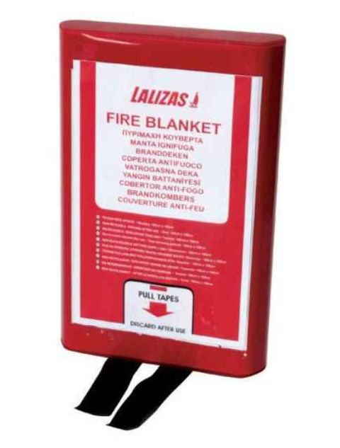 Lalizas Fire Blanket in PVC Case (70448)