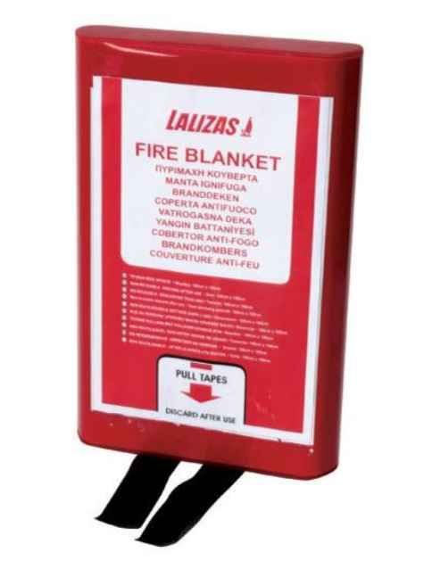 Lalizas Fire Blanket in PVC Case (71298)