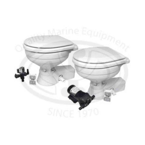 Quiet Flush Electric Toilets