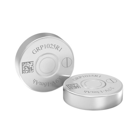 GRP1025 Series Rechargeable Lithium-Ion Coin Cell Battery