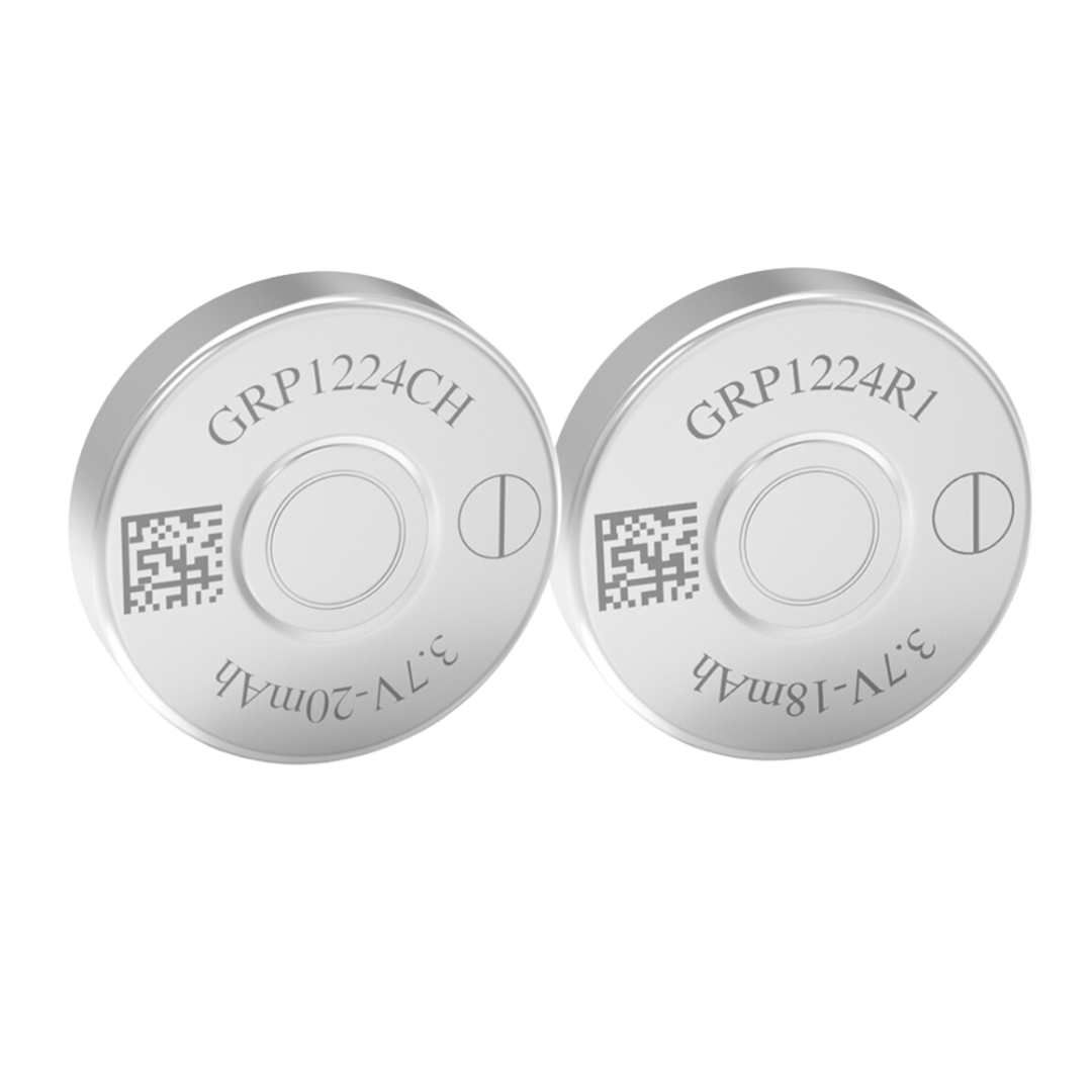 GRP1224 Series Rechargeable Lithium-Ion Coin Cell Battery