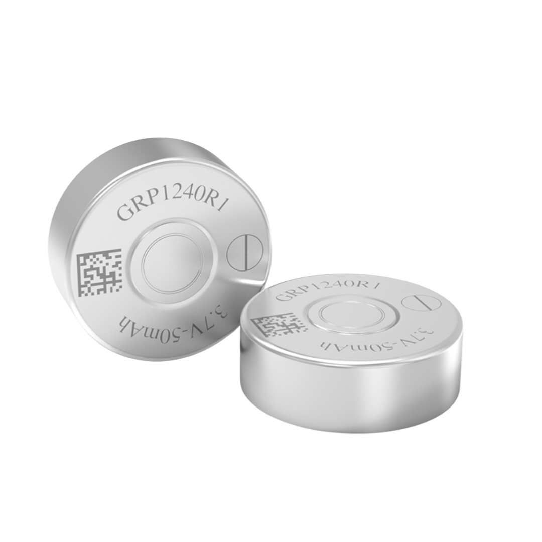 GRP1240R1 Rechargeable Lithium-Ion Coin Cell Battery