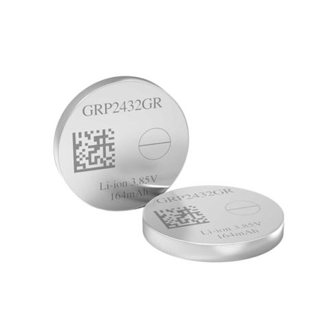 GRP2432 Series Rechargeable Lithium-Ion Coin Cell Battery