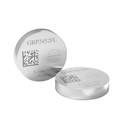 GRP2452FL Rechargeable Lithium-Ion Button Cell Battery