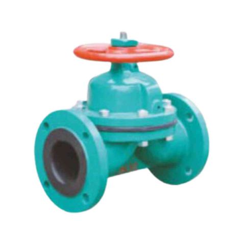 Weir Type Rubber Lined Diaphragm Valve