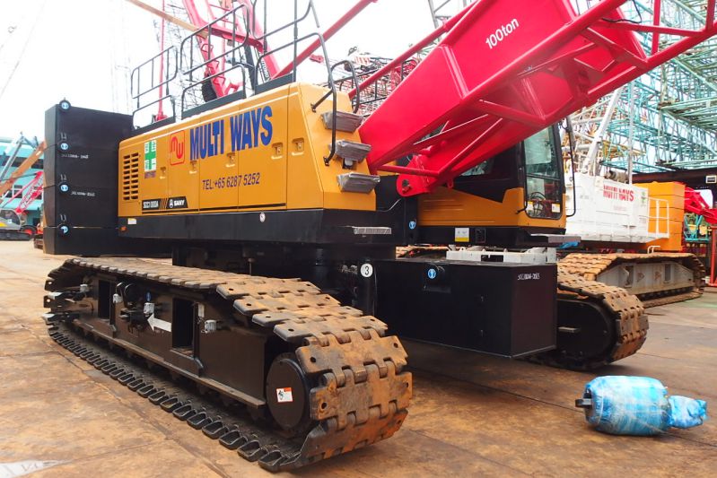 SANY CRAWLER CRANE SCC1000A (CCCR-267) | Multi Ways Equipment Pte Ltd | SG