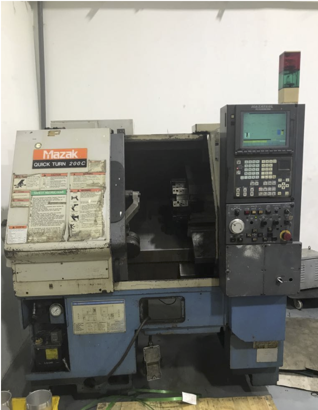 Used Mazak QT-200 Quick Turn CNC Machine