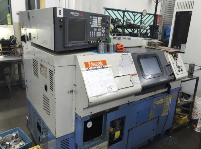 Used Mazak QT-6T Quick Turn CNC Lathe