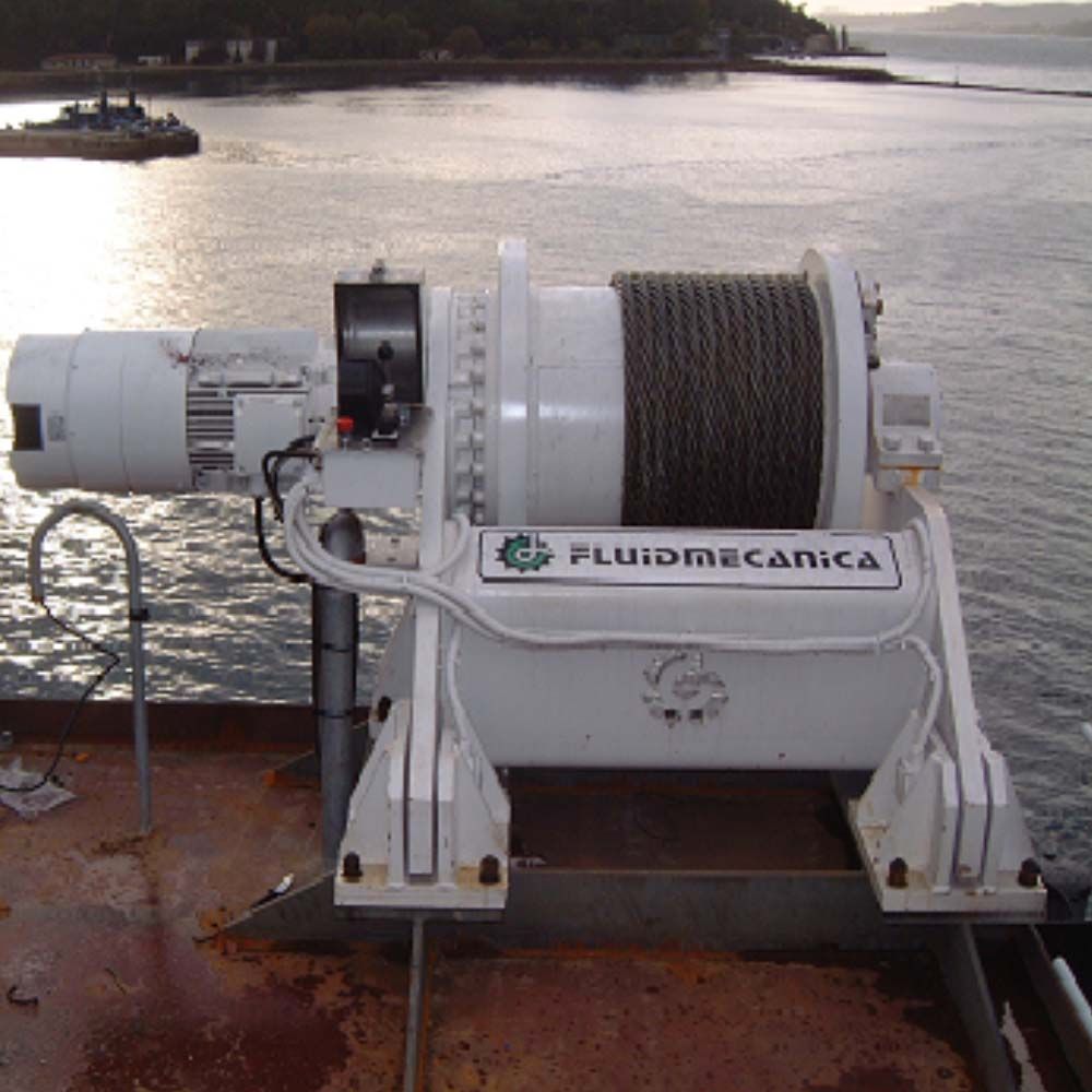 Winches with Auto Tension and Load Monitoring Systems