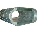 Oval Spiral Duct with Insulation