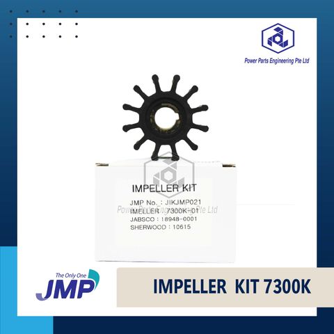 JMP 7300 / 7300K / 7300-01K Marine Flexible Impeller Kit