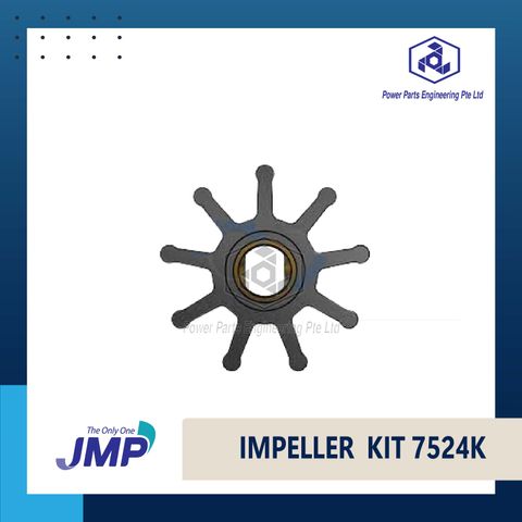 JMP 7524 / 7524-01K / 7524K Marine Flexible Impeller Kit 