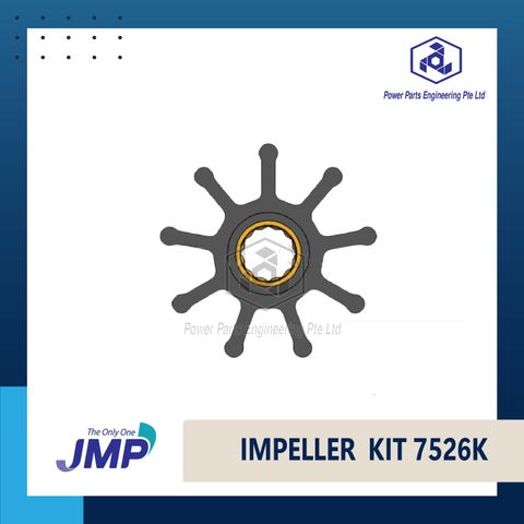 JMP 7526 / 7526-01K / 7526K Marine Flexible Impeller Kit