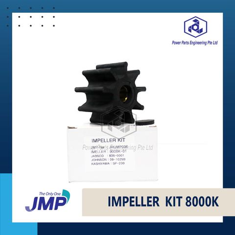 JMP 8000 / 8000K / 8000-01K Marine Flexible Impeller Kit