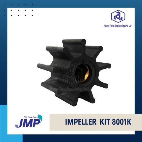 JMP 8001 / 8001K / 8001-01K Marine Flexible Impeller Kit