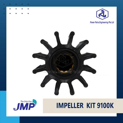JMP 9100 / 9100K / 9100-01K Marine Flexible Impeller Kit