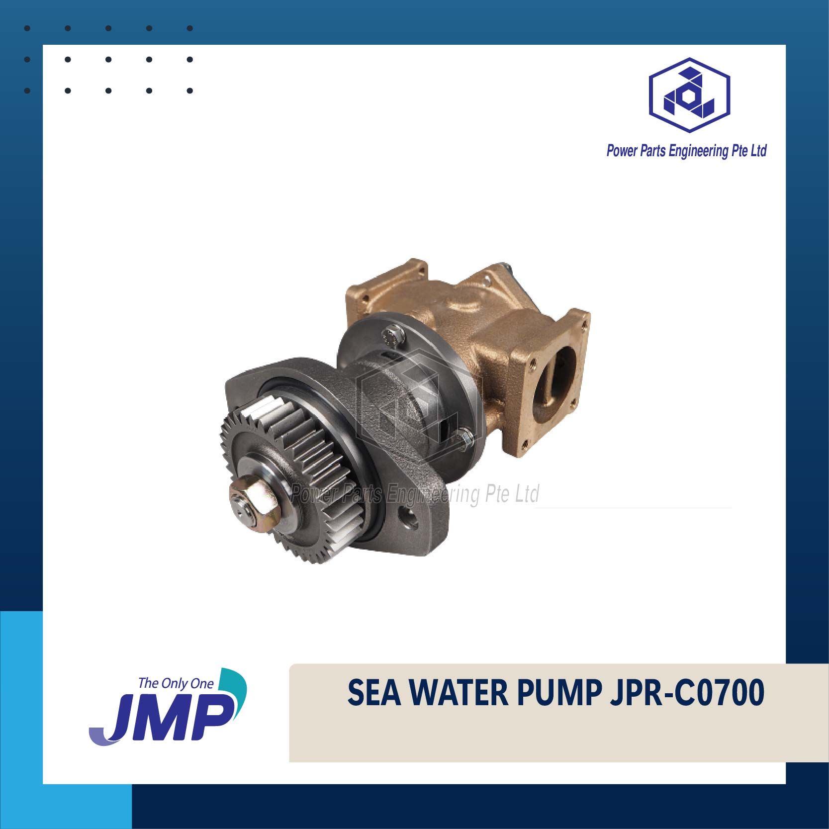 JMP JPR-C0700 Marine Cummins Replacement Engine Cooling