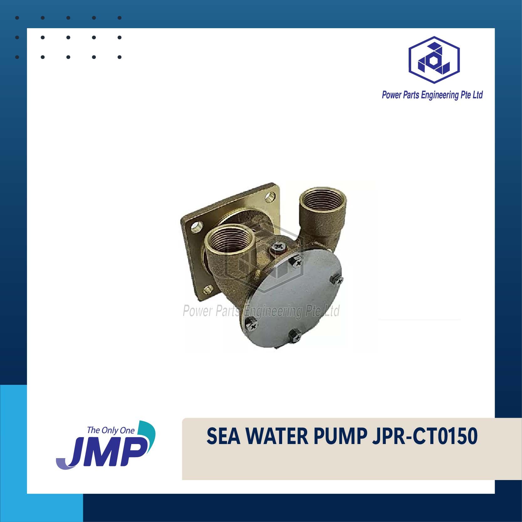 JMP JPRCT0150 / JPRCT0150 Cooling Sea Water Pump Genuine / 4255421 Power Parts Engineering