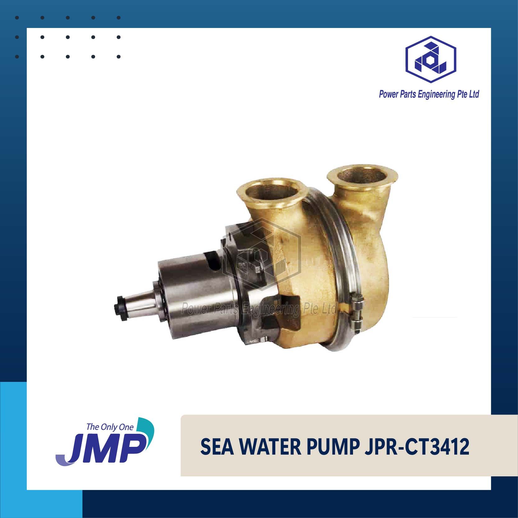 JMP JPR-CT3412 / JPR CT3412 Cooling Sea Water Pump Genuine / 7C3613