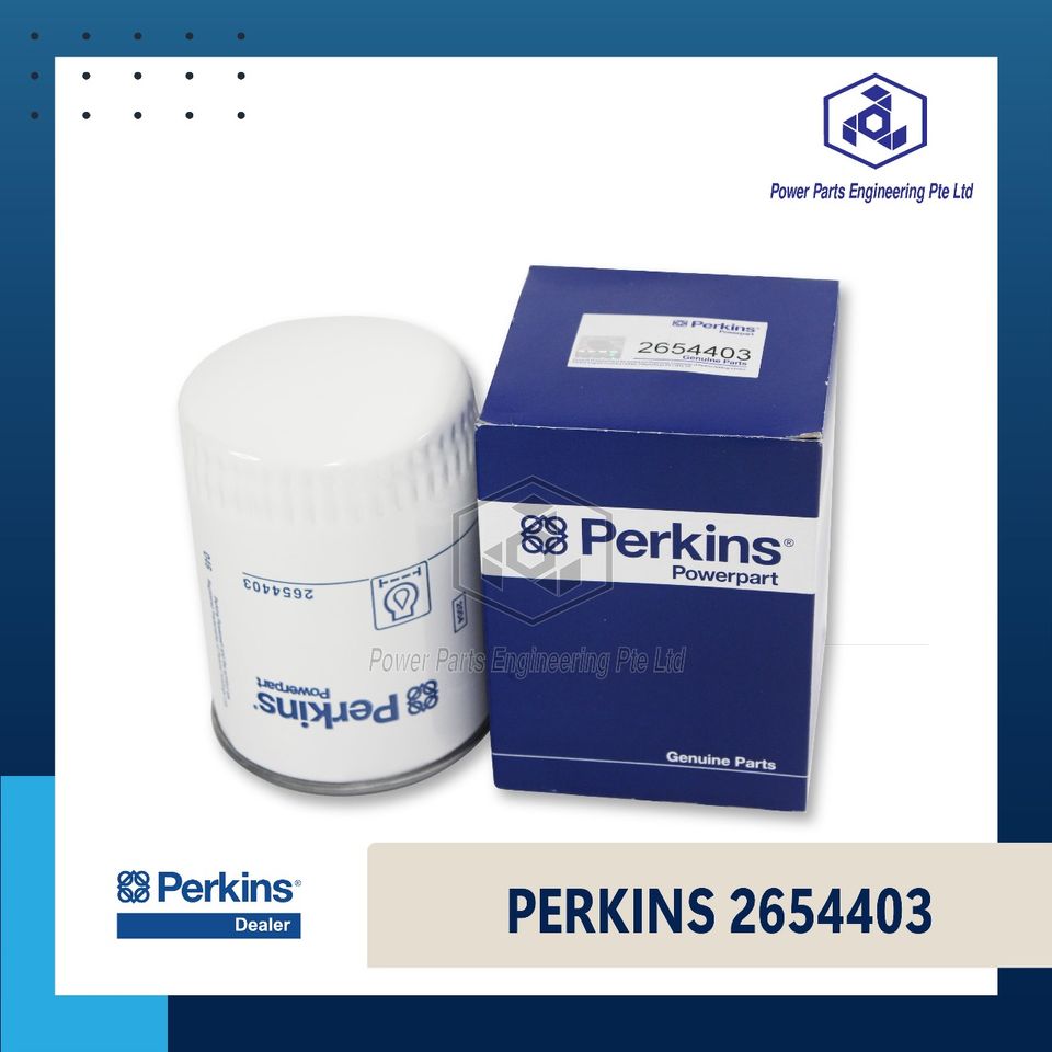 りー Perkins Genuine Product Oil Filter 2654407 - Perkins, Diesel