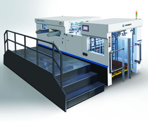 AEM-1080B Fully automatic flat-bed die cutting machine