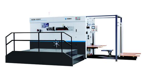 AEM-1650Y Semi-automatic flat-bed die cutting machine