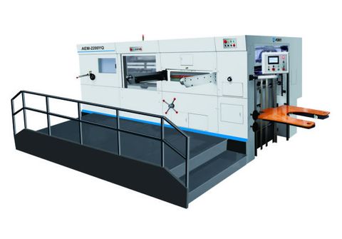 AEM-2200Y Semi-automatic flat-bed die cutting machine