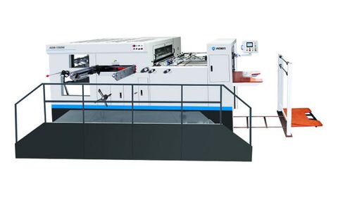 AME-1500W Semi-automatic flat-bed die cutting machine (secondary positioning)