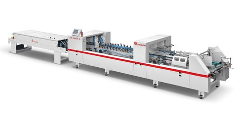 Automatic Two-Fold Folder Gluer - ZH-1000FT-H