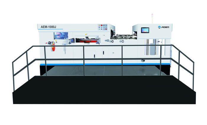 Fully automatic flat-bed heat pressing die cutting machine - AEM-1080J ...